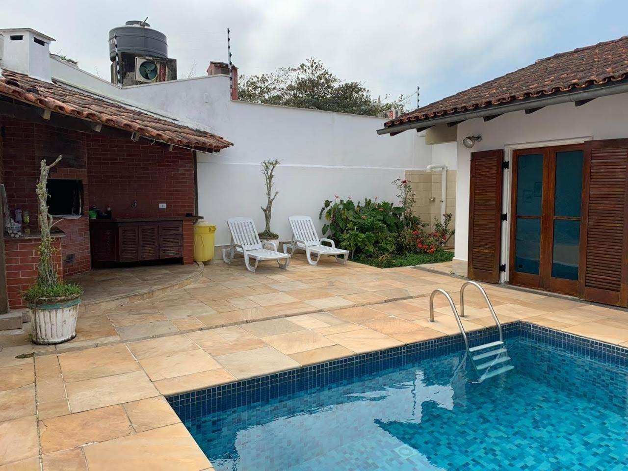 4 Suites, Ar Cond Tv, Internet, Piscina,150 Mts Praia! Aceitamos Pet! Guaruja Exterior photo